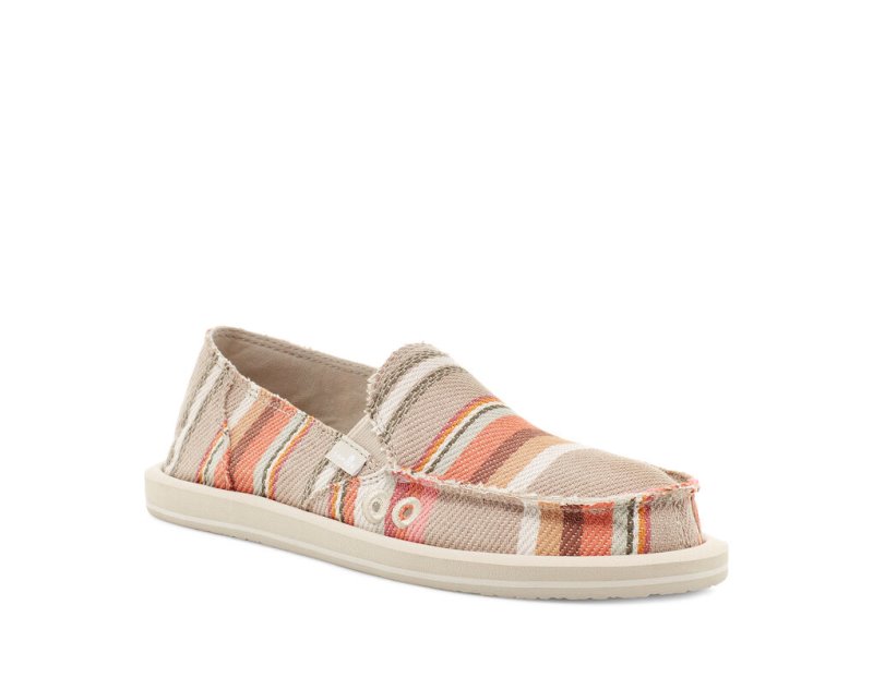 Sanuk Donna Blanket Slip-on - Sanuk Shoes Womens Multicolor - Philippines QGWSIH349